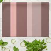 深い色ブロック領域 キッチンタオル (折り畳み)