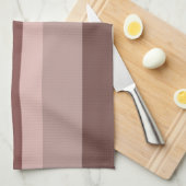 深い色ブロック領域 キッチンタオル (四つ折り)