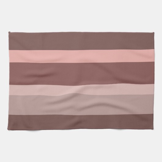 深い色ブロック領域 キッチンタオル (横)