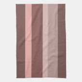 深い色ブロック領域 キッチンタオル (縦)