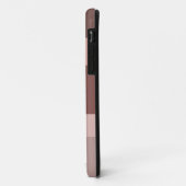 深い色ブロック領域 Case-Mate iPhoneケース (裏面/左)