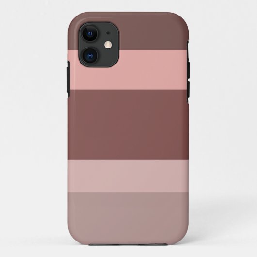 深い色ブロック領域 Case-Mate iPhoneケース (裏面)