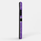 深い薄紫+女性の印+ナースの帽子か名前 Case-Mate iPhoneケース (裏面/右)