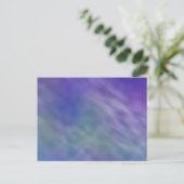 深い虹の色の空の背景 ポストカード (スタンド正面)