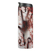 深い赤血血スパッタ救済ー タンブラー (回転右)