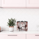 深い赤血血スパッタ救済ー タンブラー