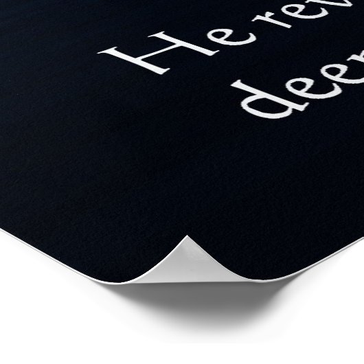 深い闇 ポスター (角)