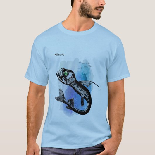 深い降下 Tシャツ (正面)