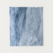 深い雪の下の冬林 タペストリー (正面)