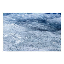 深い雪の下の冬林