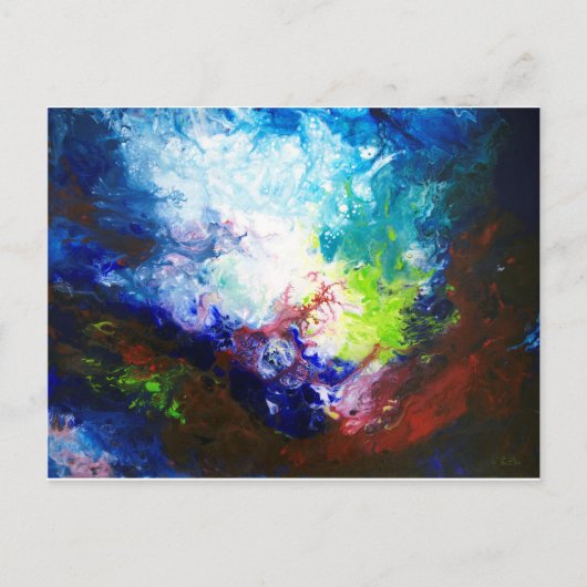 深い電流 ポストカード (正面)