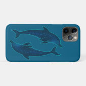 深い青い海のイルカ Case-Mate iPhoneケース (裏面(横))