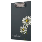 深い青のデイジー: 元の芸術は、個人化なります クリップボード (左)