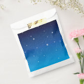 深い青の星空の夜 フェイバーバッグ (封をした状態)