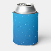 深い青の星空の夜 缶クーラー (缶裏面)