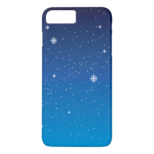 深い青の星空の夜 Case-Mate iPhoneケース (裏面)