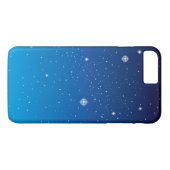 深い青の星空の夜 Case-Mate iPhoneケース (裏面(横))