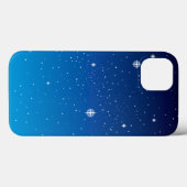 深い青の星空の夜 Case-Mate iPhoneケース (裏面 (横))