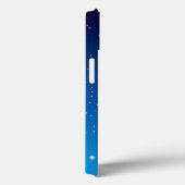 深い青の星空の夜 Case-Mate iPhoneケース (裏面 / 右)