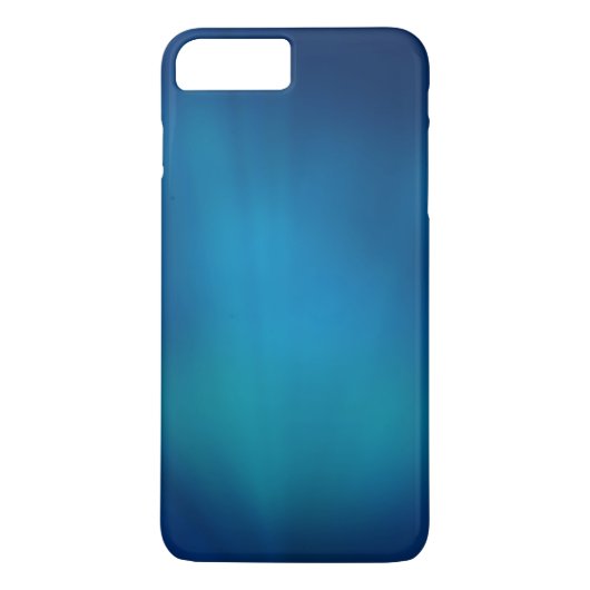 深い青の水中グロー Case-Mate iPhoneケース (裏面)
