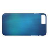 深い青の水中グロー Case-Mate iPhoneケース (裏面(横))