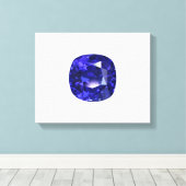 深い青 キャンバスプリント (インサイチュ (ウッドフロア))