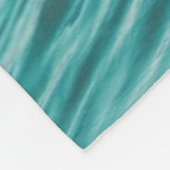 深い青 フリースブランケット (角)