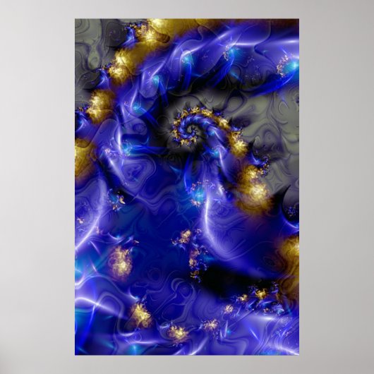 深い青 ポスター (正面)