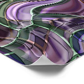 深い青 ポスター (角)