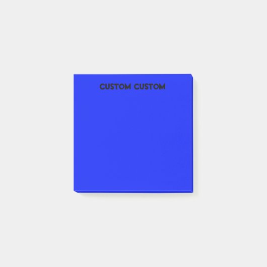 深い青 ポストイット (正面)