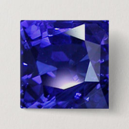 深い青 缶バッジ