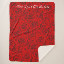 深い鮮やかレッドローゼロマンチックフェミニン情熱