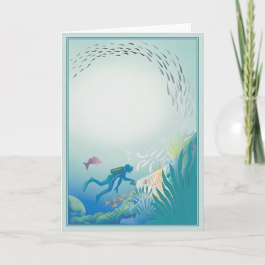 深い© カード (正面)