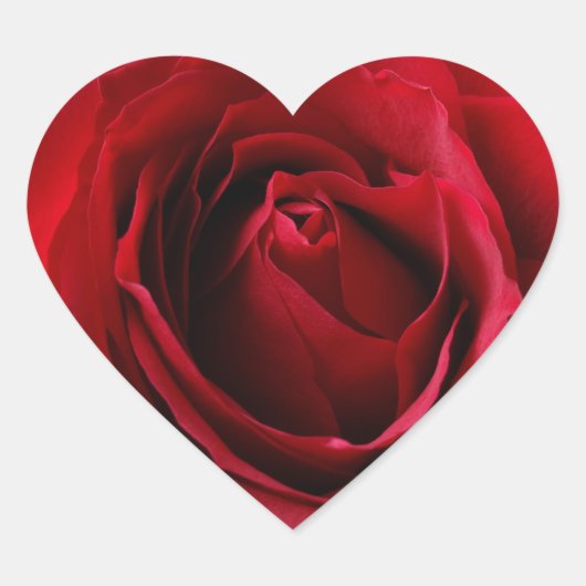 深い ハートシール (正面)