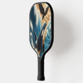 深い ピックルボールラケット (左)
