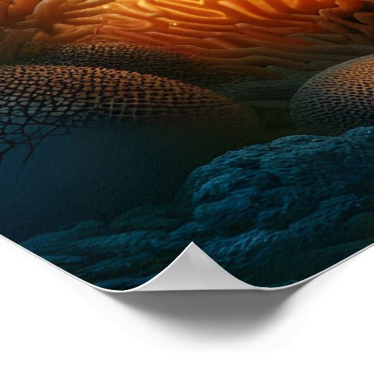 深い ポスター (角)