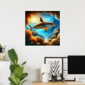 深い ポスター (ホームオフィス)