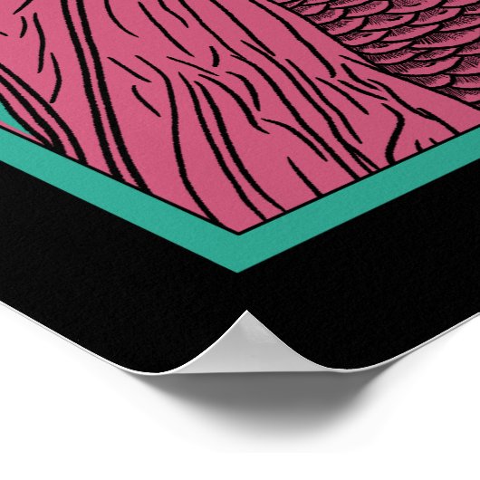 深い(深い) ポスター (角)