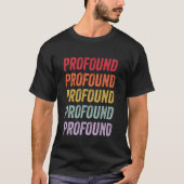深い Tシャツ (正面)