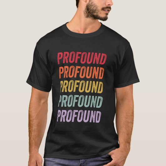 深い Tシャツ (正面)