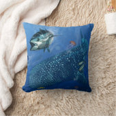 深いCussionのジンベイザメ クッション (ブランケット)