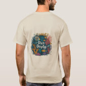 深く潜る – 深いTシャツを探索する。 Tシャツ (裏面)