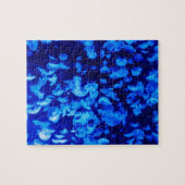 深く青い海のくらげ ジグソーパズル (横)