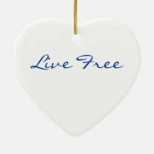 深く青い海は私のイルカのハートpendに伝えました セラミックオーナメント (裏面)