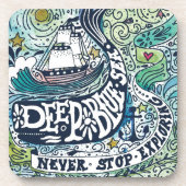 深く青い海|Never停止探検 コースター (正面)