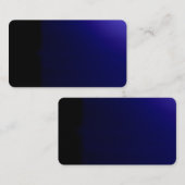 深く青く珍しい視覚鑑定器の名刺 名刺 (正面/裏面)