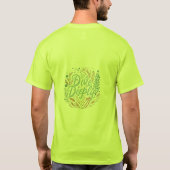 深く飛び込む。 Tシャツ (裏面)