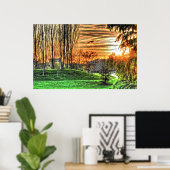 深さ17ブリスルラム ポスター (ホームオフィス)