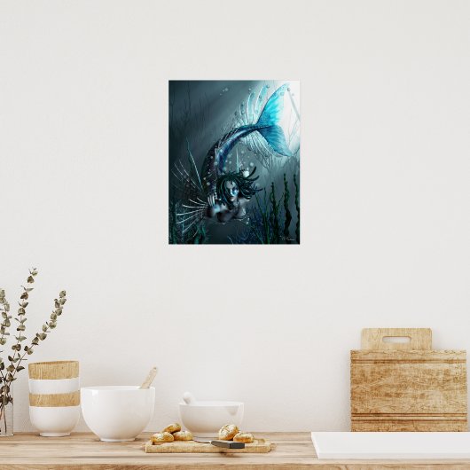 深さ ポスター (キッチン)