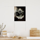 深みを潜ること ポスター (キッチン)